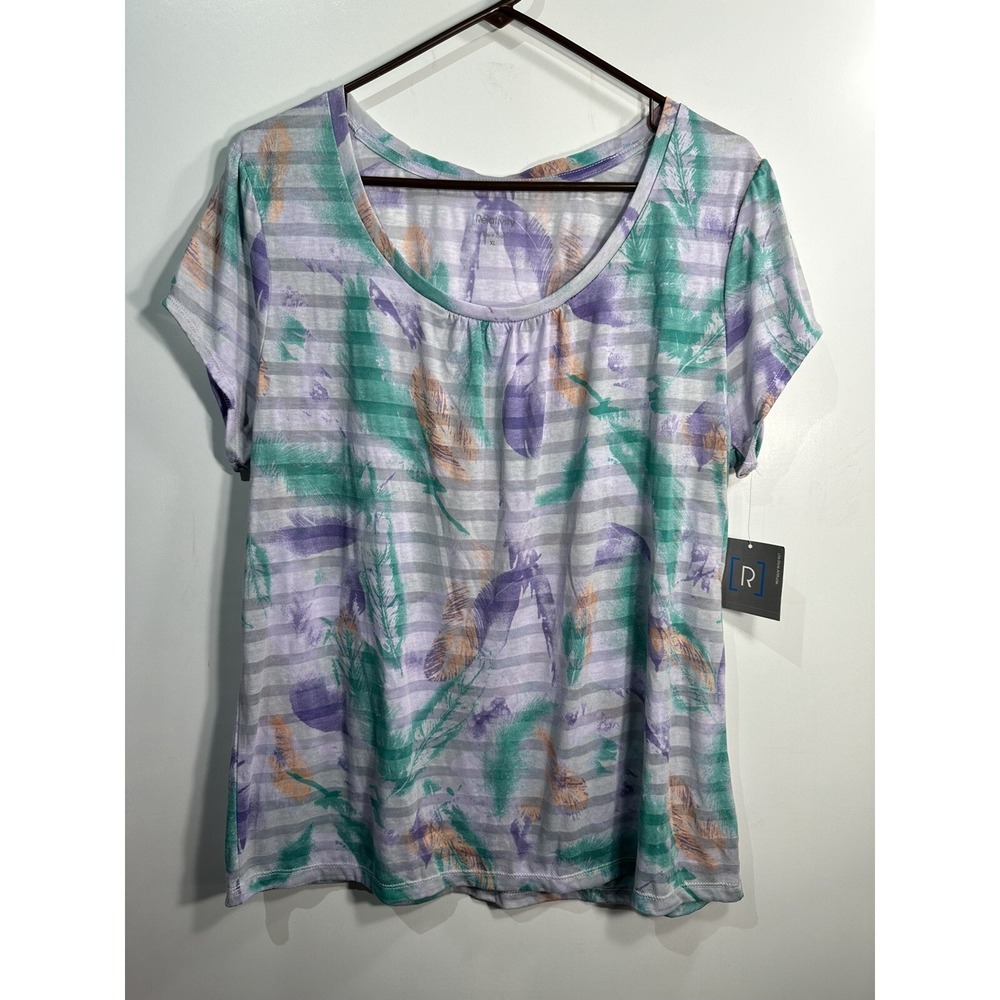 relativity womens short sleeve t shirt size XL extra large
